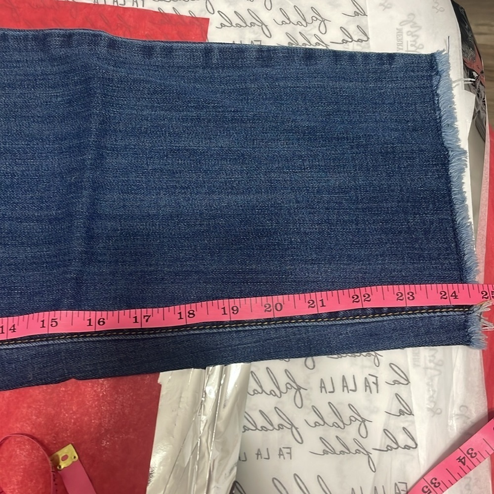 Seven 7 jeans straight crop size 10 - Picture 11 of 11